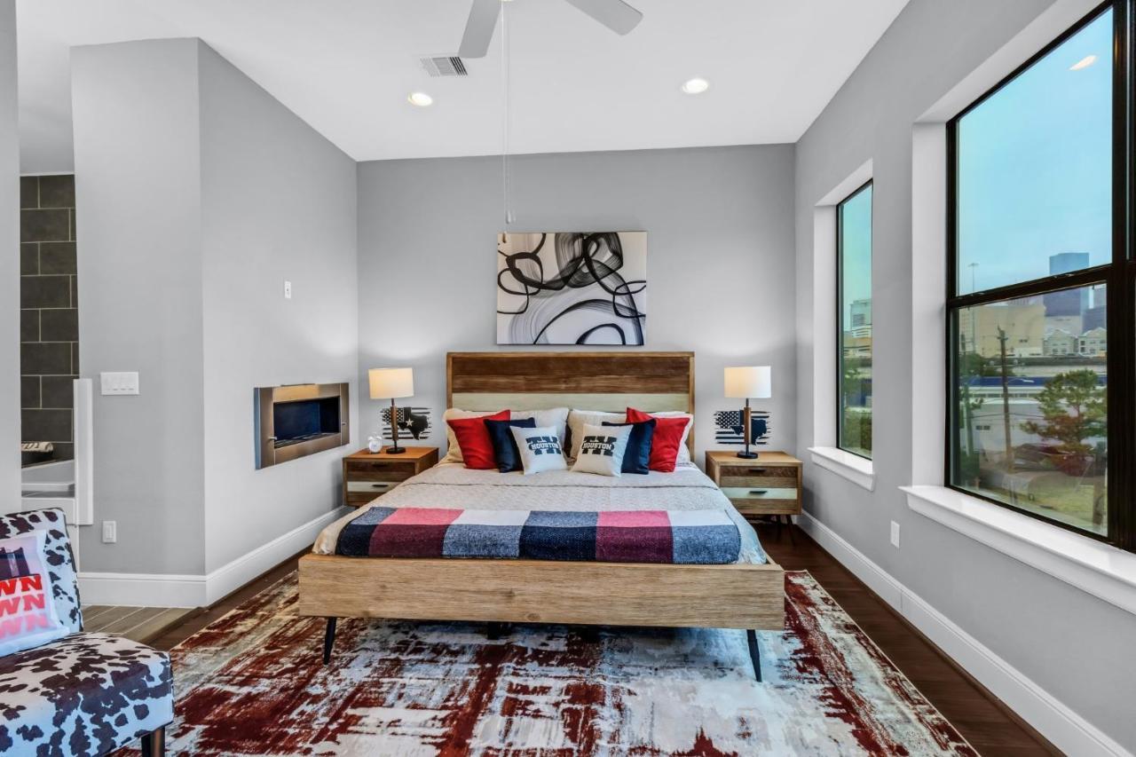 Modern, Houston Inspired House With Best Views Of Downtown! - Less Than 1 Mile To Eado Midtown Bars Home Екстериор снимка