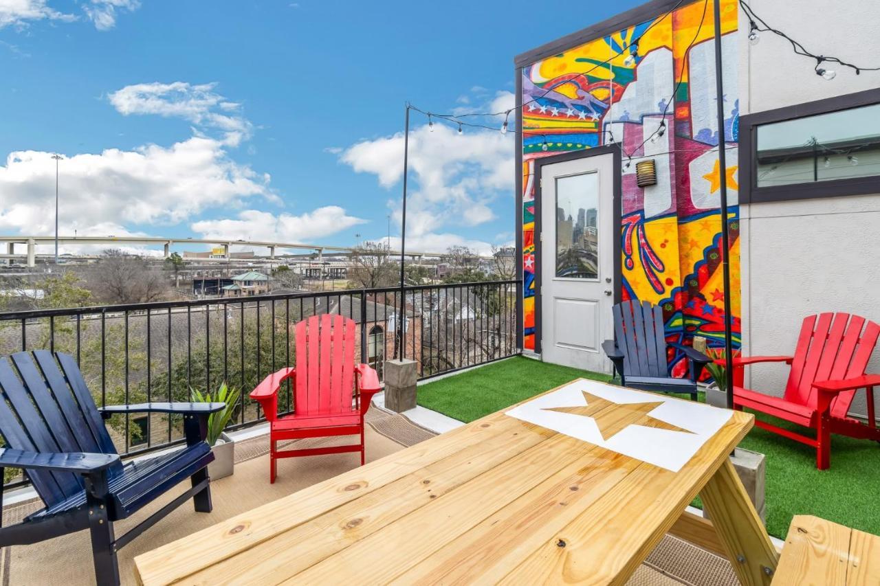Modern, Houston Inspired House With Best Views Of Downtown! - Less Than 1 Mile To Eado Midtown Bars Home Екстериор снимка