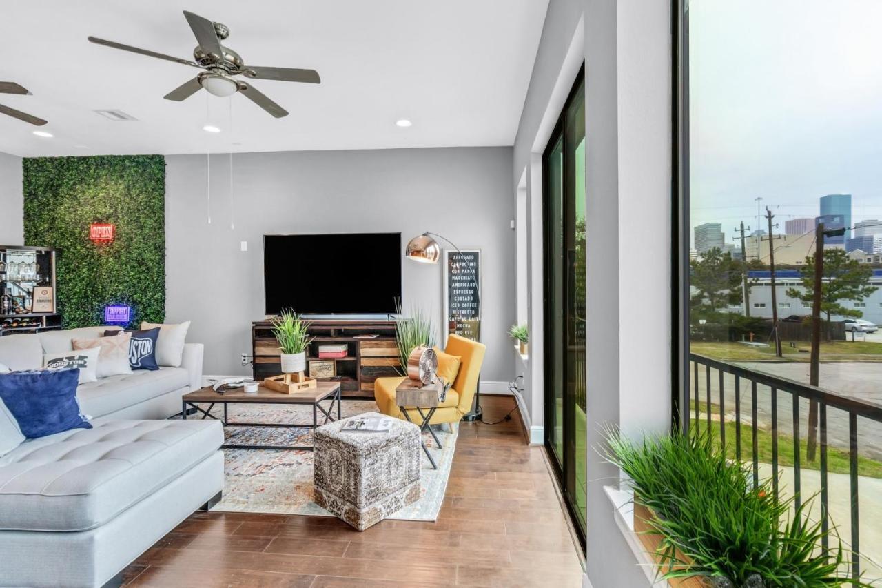 Modern, Houston Inspired House With Best Views Of Downtown! - Less Than 1 Mile To Eado Midtown Bars Home Екстериор снимка