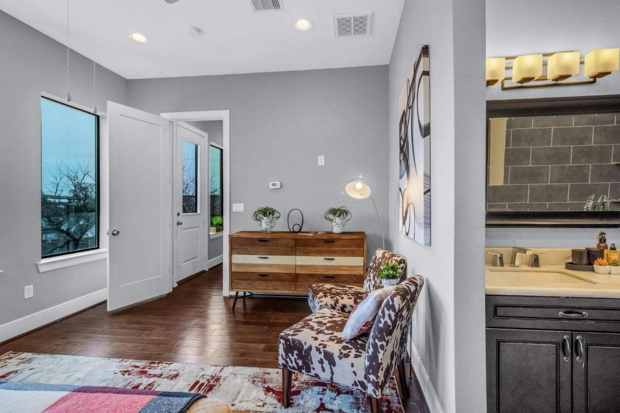 Modern, Houston Inspired House With Best Views Of Downtown! - Less Than 1 Mile To Eado Midtown Bars Home Екстериор снимка